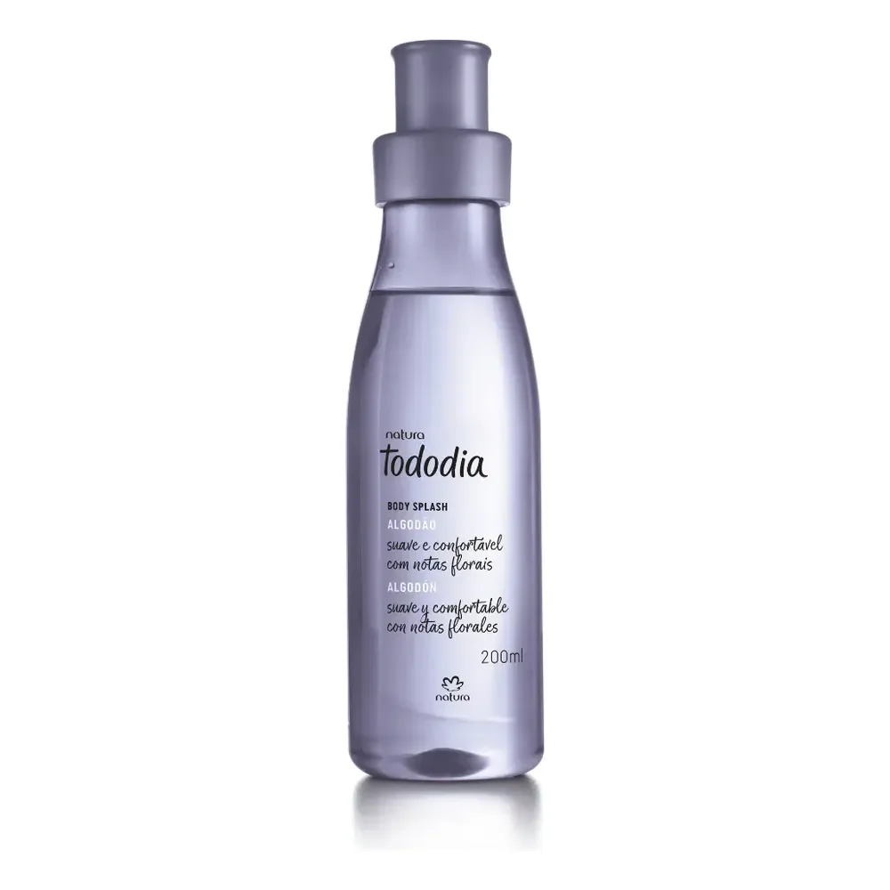 Body Splash Tododia Natura Algodão Feminino 200 Ml