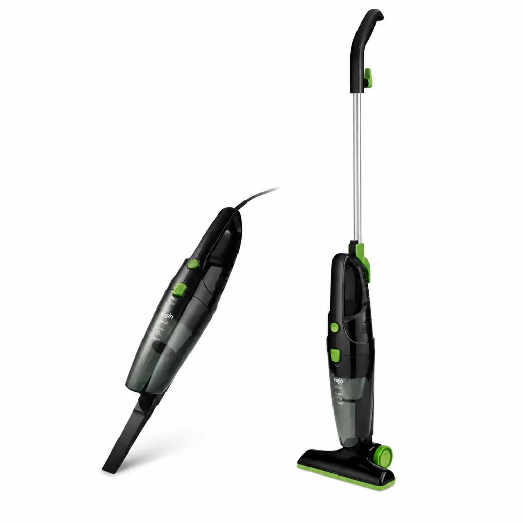 Aspirador de Pó Vertical 2 em 1 Portátil Elgin 1500W Preto