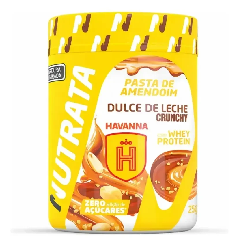 Pasta De Amendoim Nutrata Dulce De Leche Cream 250g