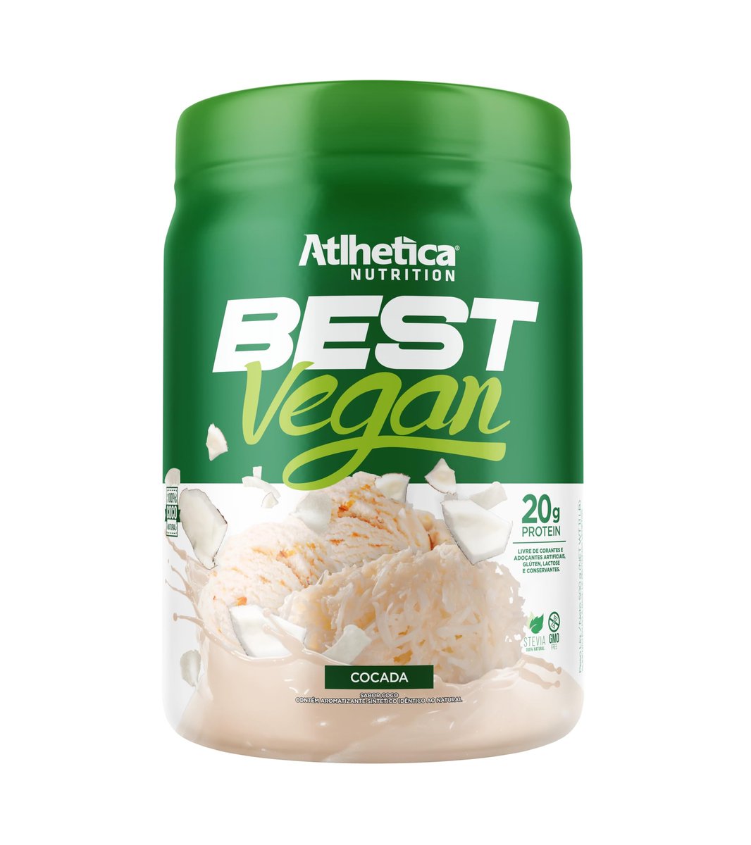 Best Vegan (500g) - Sabor Cocada, Atlhetica Nutrition