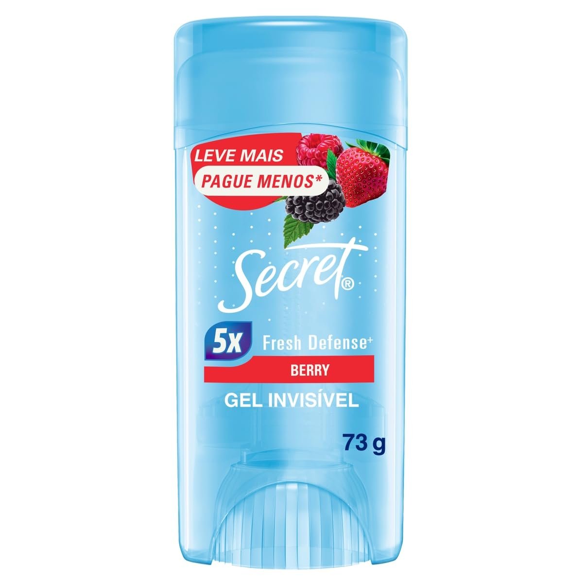 Secret Desodorante Antitranspirante em Gel Berry 73g