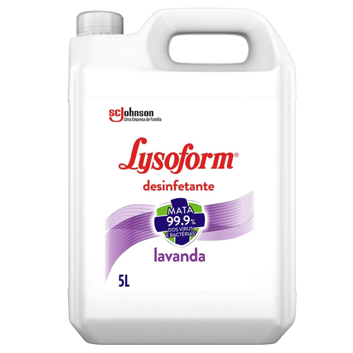Lysoform Lavanda, Desinfetante Líquido, Limpeza Casa, 5L