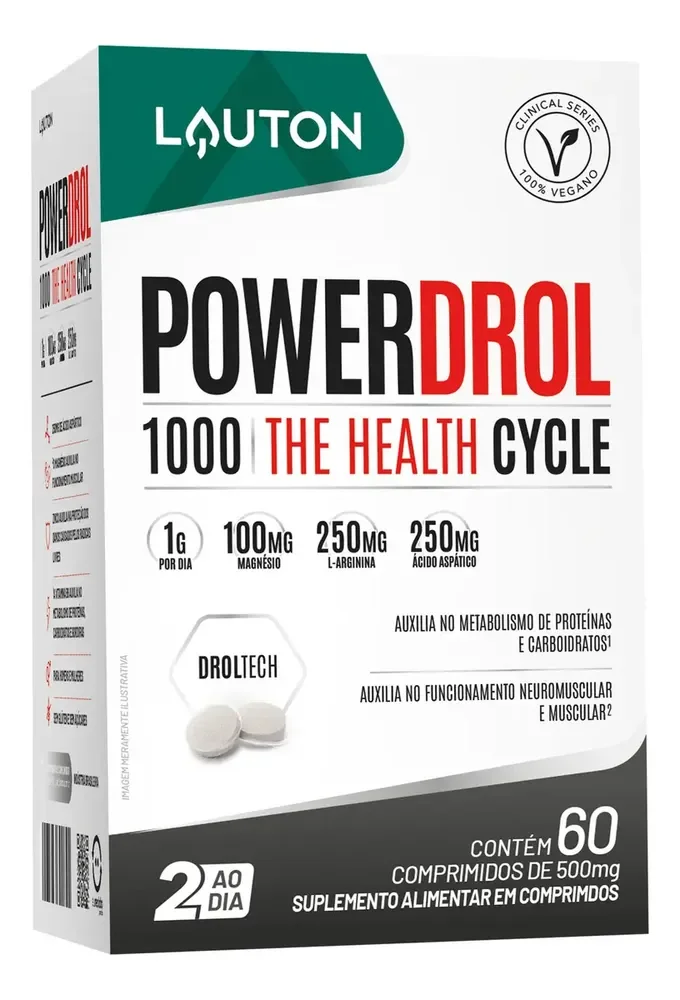 Precursor Hormonal Powerdrol Testo Booster - 60 Cps - Lauton