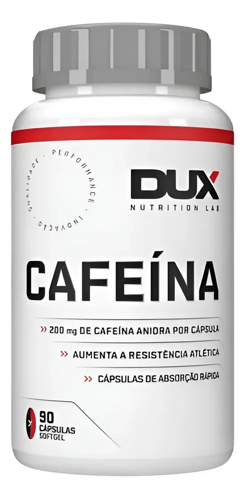 Cafeina Dux Nutrition Em Capsulas Cafeina Anidra Energia Neutro