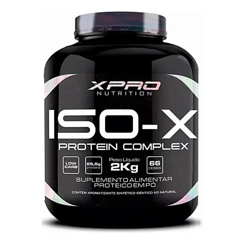Iso X Whey Protein Complex 2kg Sabor Morango - Xpro Nutrition