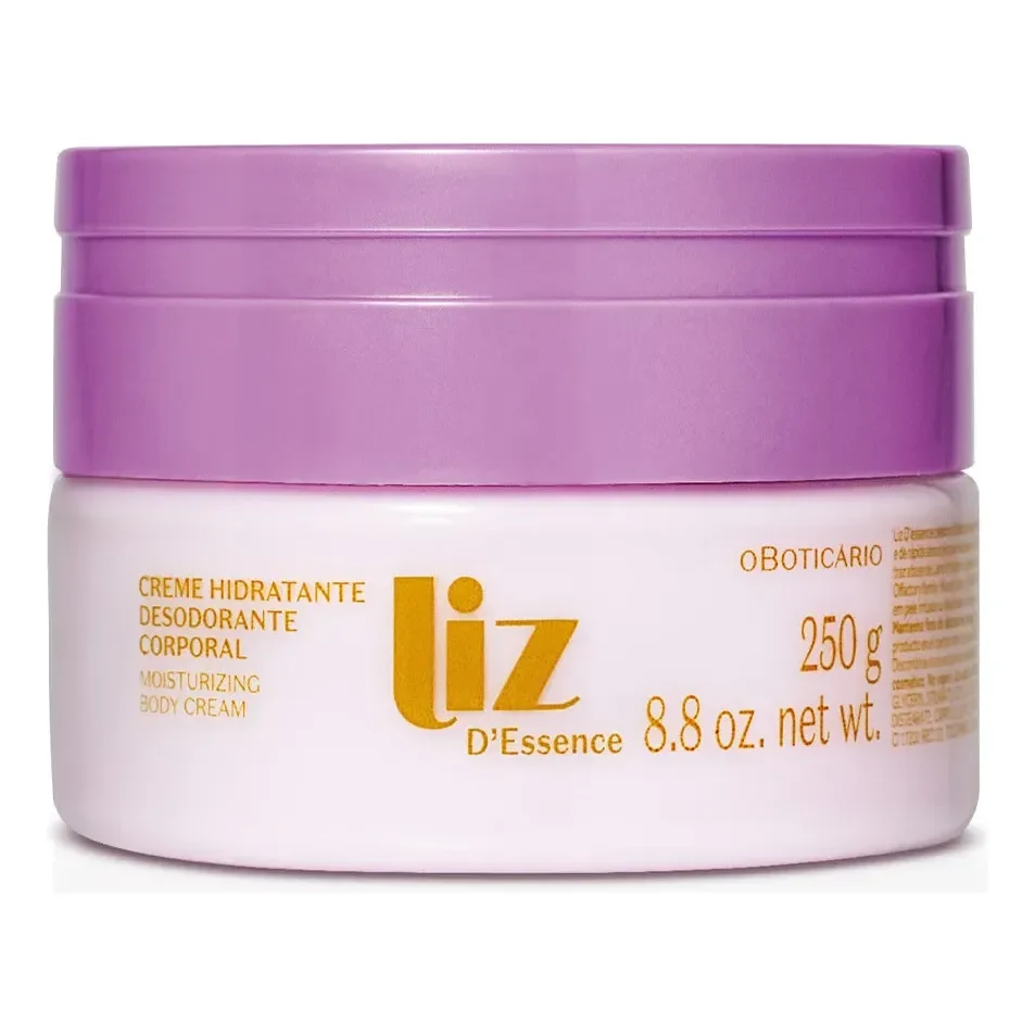 O Boticário Liz Dessence Creme Hidratante Desodorante 250g