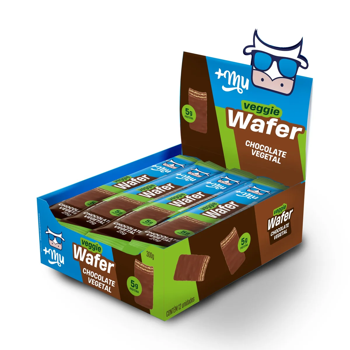 Choco Wheyfer +Mu Vegetal 25g 12 uni
