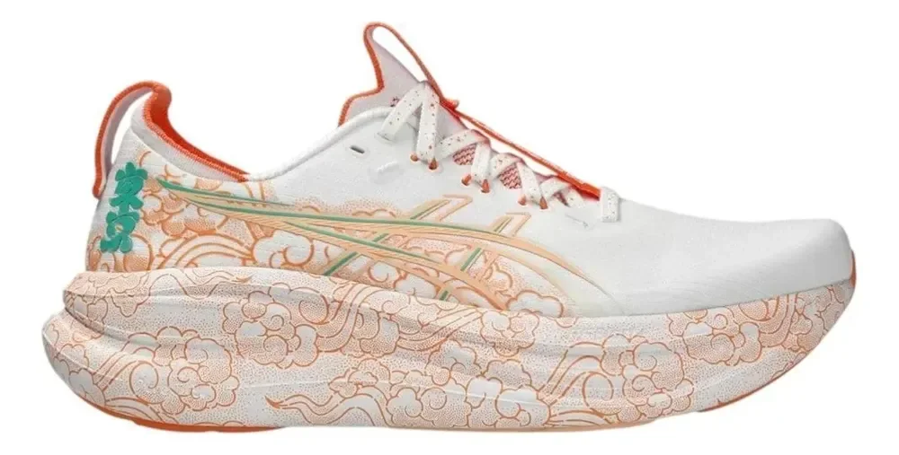 Tênis Asics Gel-nimbus 28 Tokyo Feminino Branco Liso 42 Br
