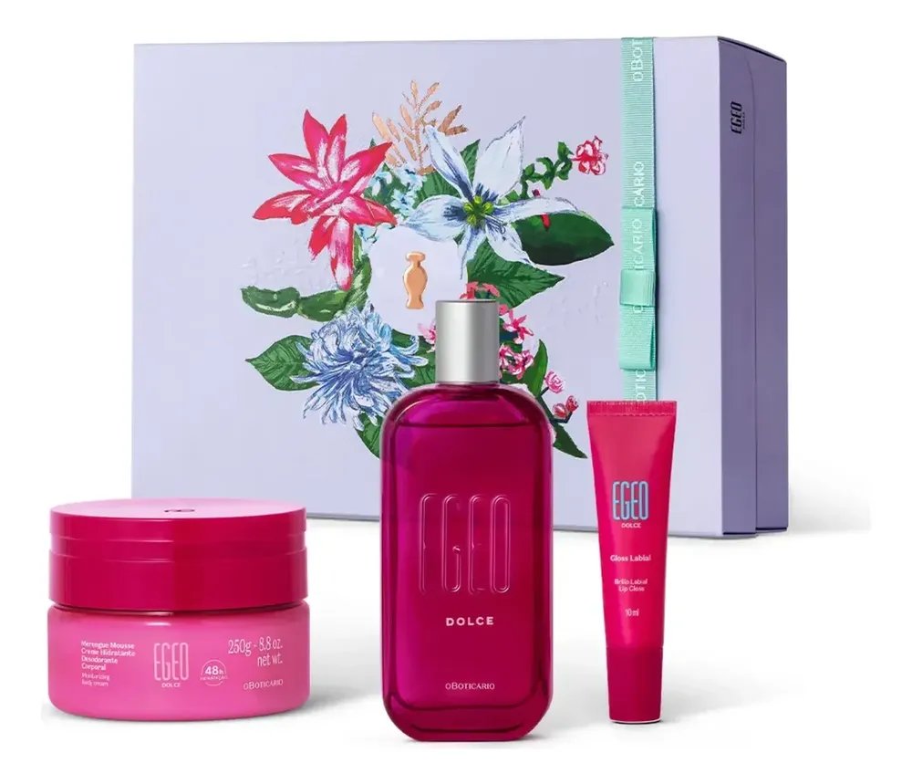 Kit Presente Egeo Dolce O Boticário Feminino Original