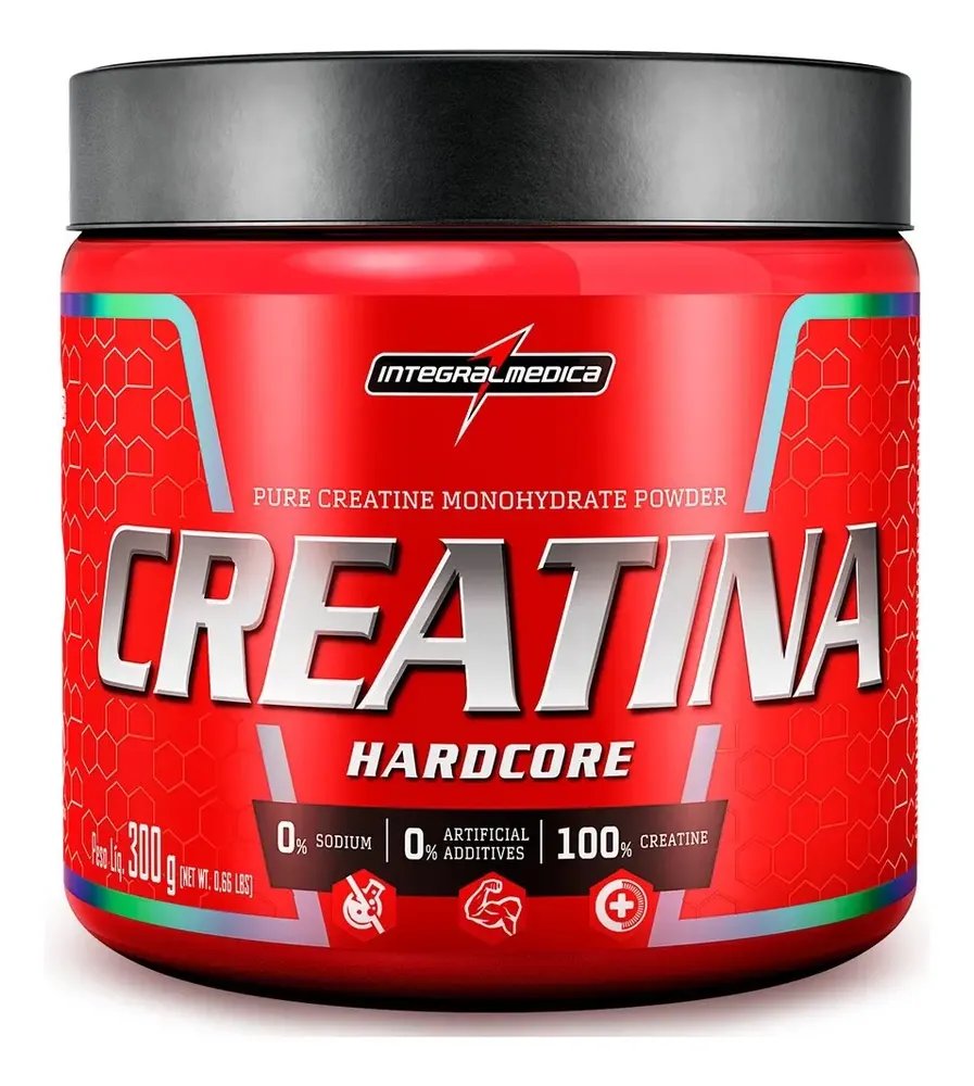 Creatina 100% Pura 300g Integralmédica Neutro