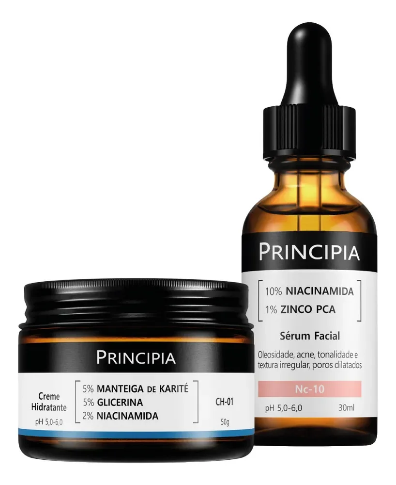 Principia Kit Niacinamida Com Hidratante Diário