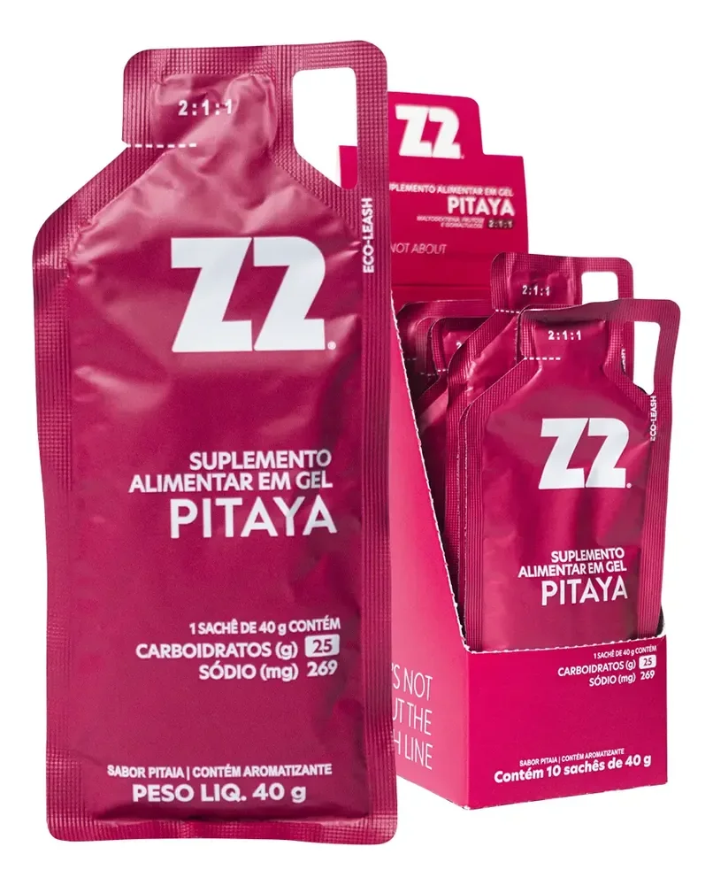 Energy Gel Z2 Pitaya Box 10 Unidades Pitaya