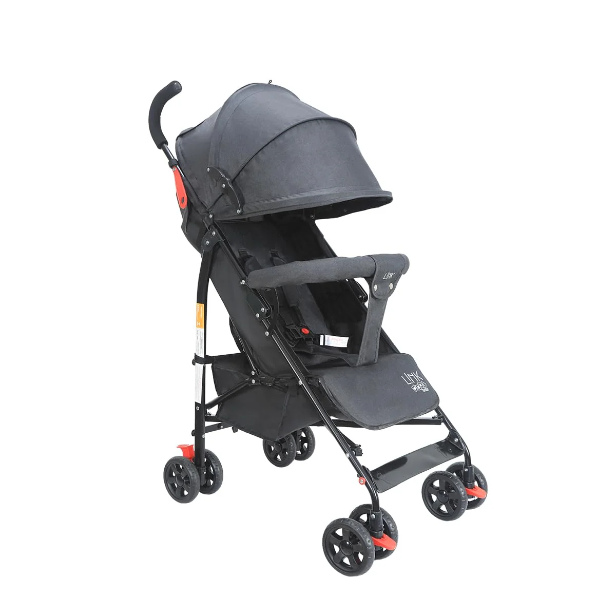 Maxi Baby Carrinho de Bebê Guarda Chuva LINK Até 15kgs (Preto)