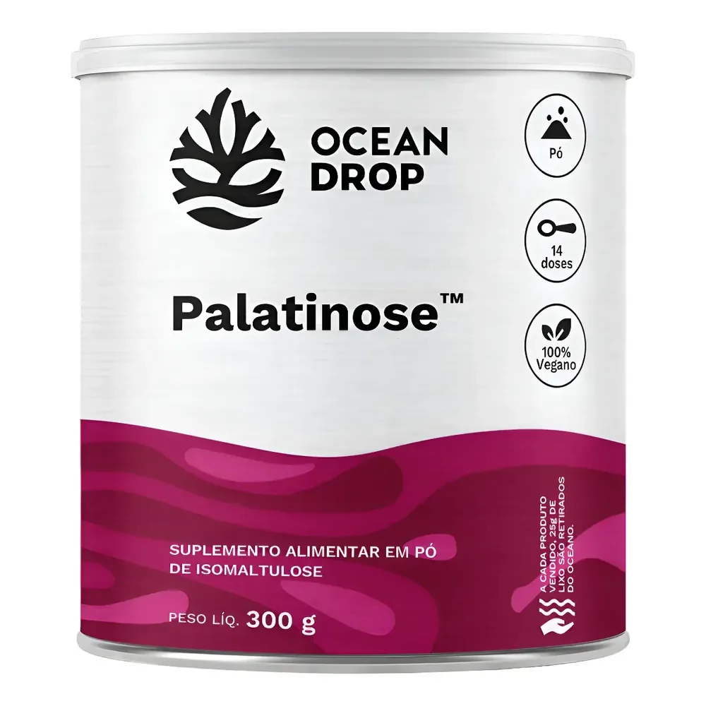 Palatinose Ocean Drop Carboidrato Pré Treino Energia Atp Palatinose 300g Sem Sabor