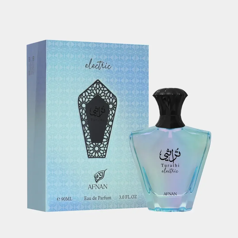 Afnan Água De Perfume Unissex Turathi Electric 90 Ml