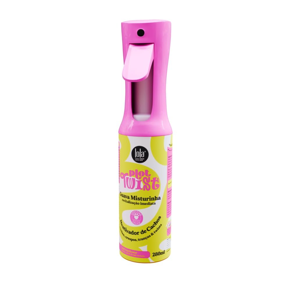 Plot Twist Guava Misturinha Reativador de Cachos 280ml, Lola Cosmetics