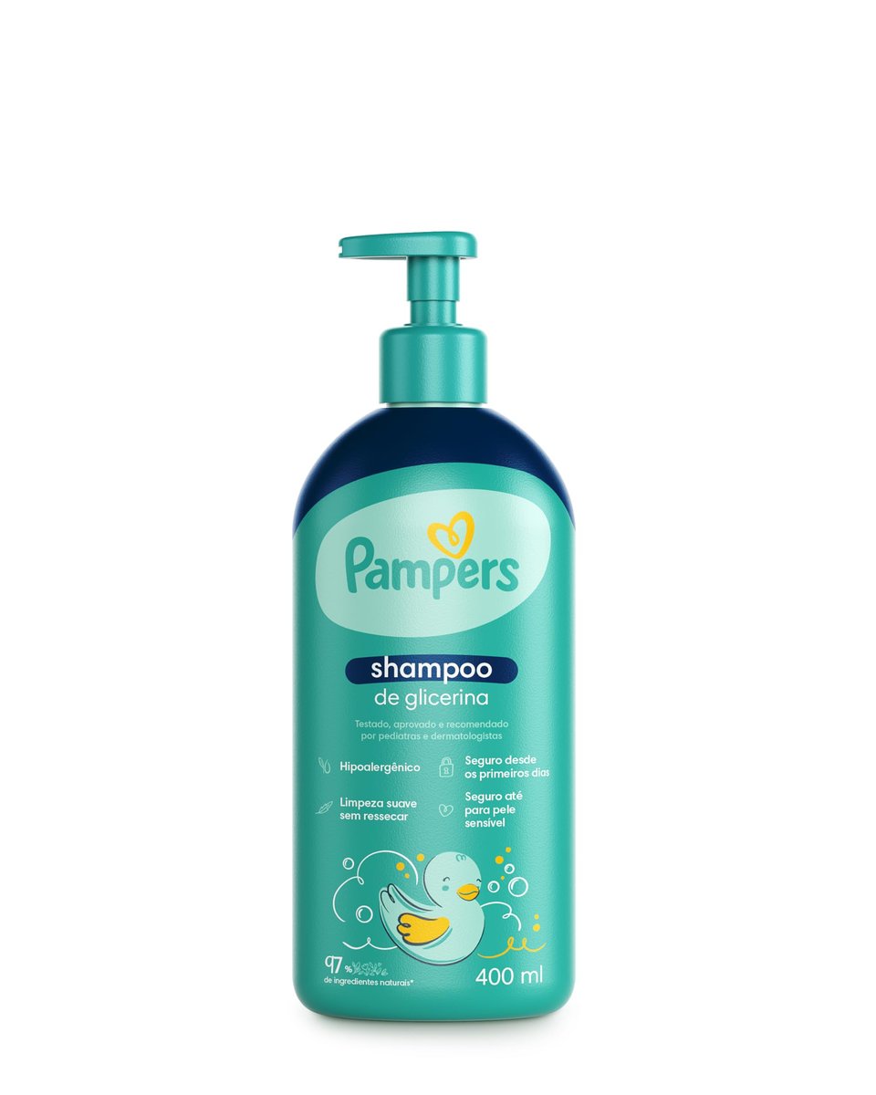 Pampers Shampoo Glicerina 400ml