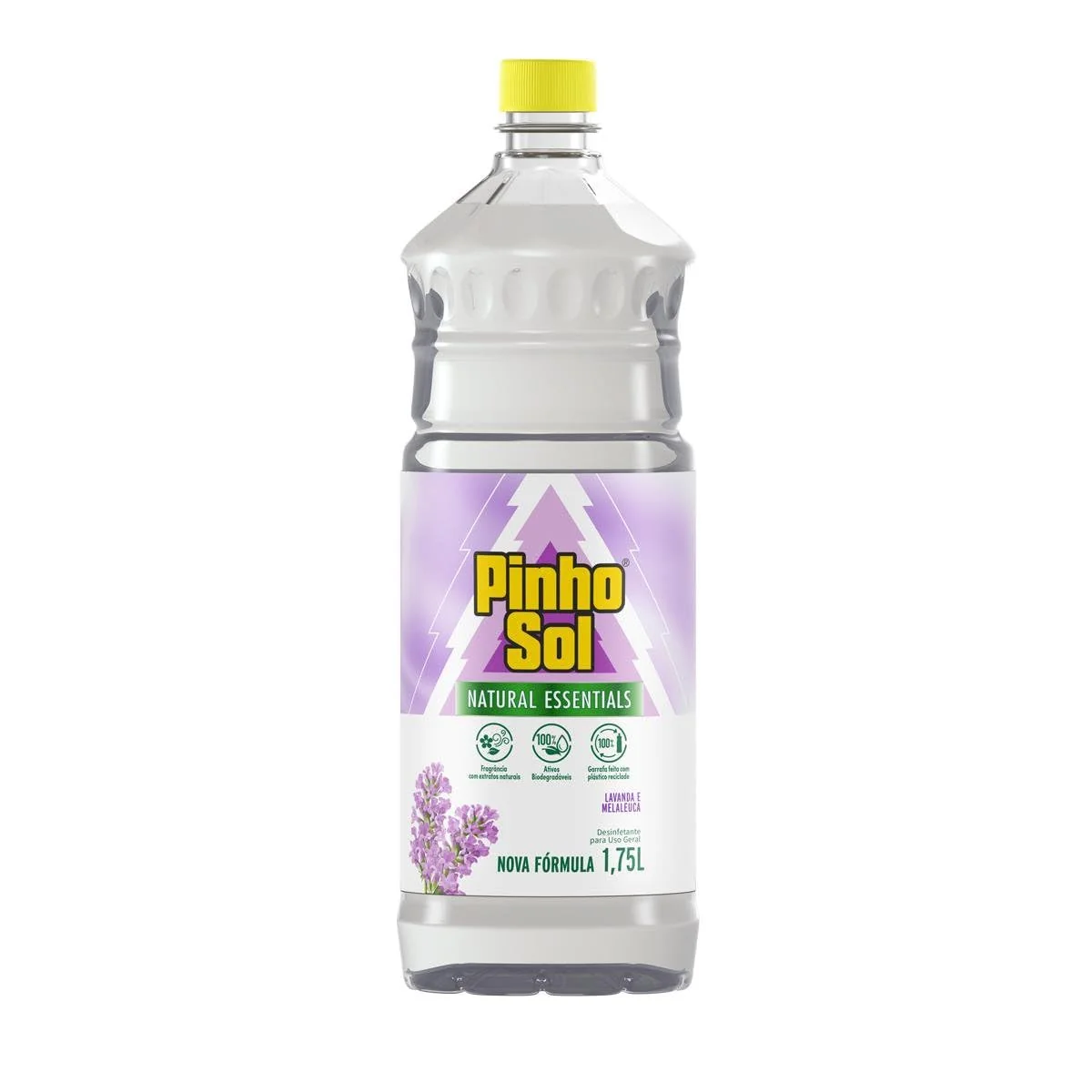 Pinho Sol Desinfetante Naturals Lavanda E Melaleuca 1 75L