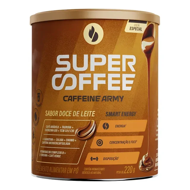 Supercoffee Original Coq10 Taurina Vitamina B12 Cromo 220g