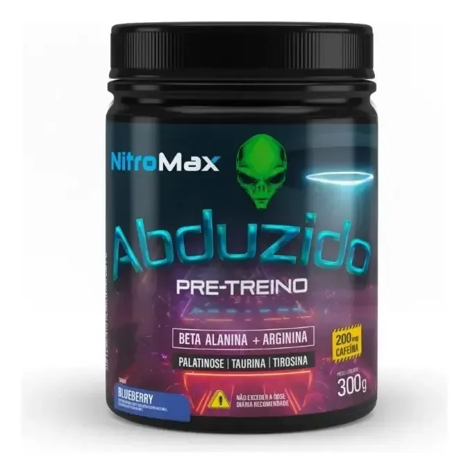 Abduzido Pre Treino Nitro Max Limonada Suica 300g