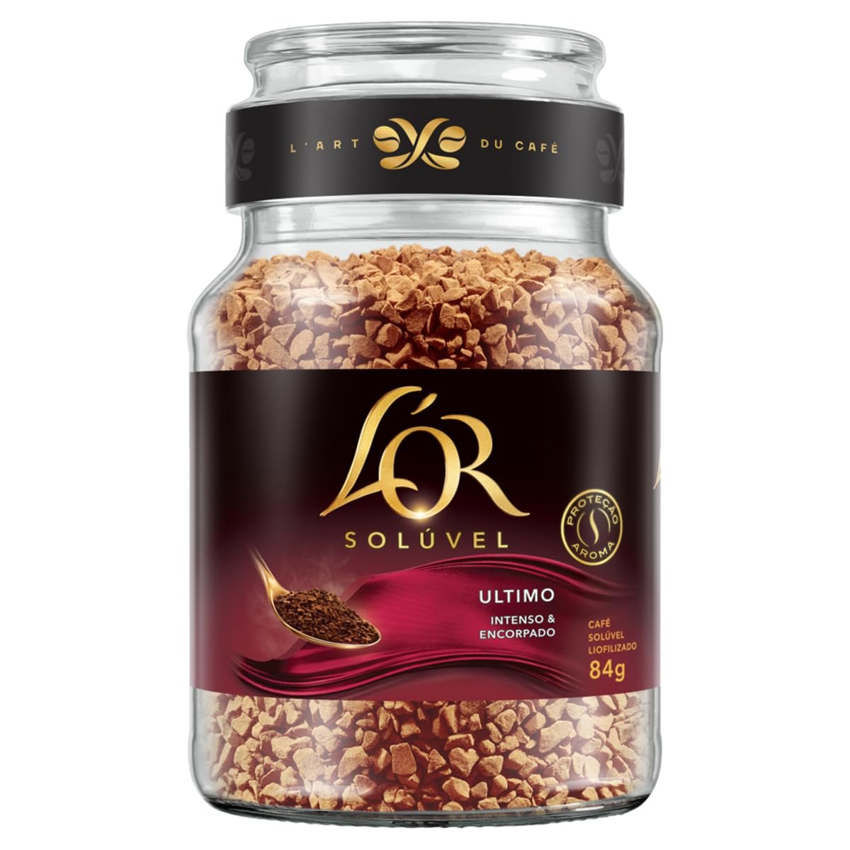 CAFÉ LOR SOLÚVEL ULTIMO VIDRO 84G