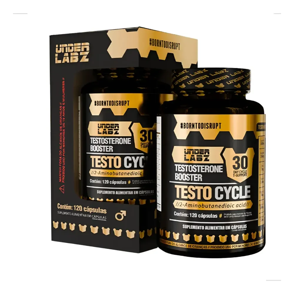Testo Cycle Under Labz Zinco Magnésio Cromo Boro Vitamina D Sem Sabor