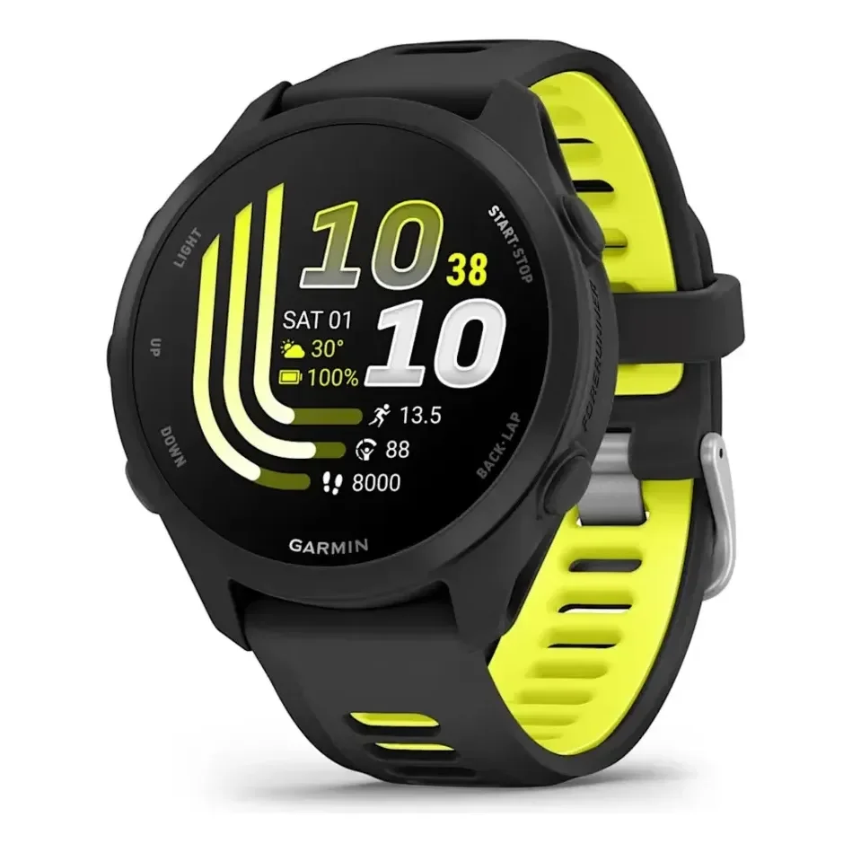 Relógio Garmin Forerunner 170 Music Preto - Sem Juros Preto Mesh