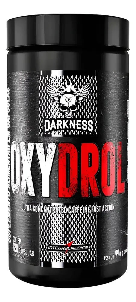 Oxydrol 120 Caps Ultra Concentrado 400mg - Darkness Sem Sabor