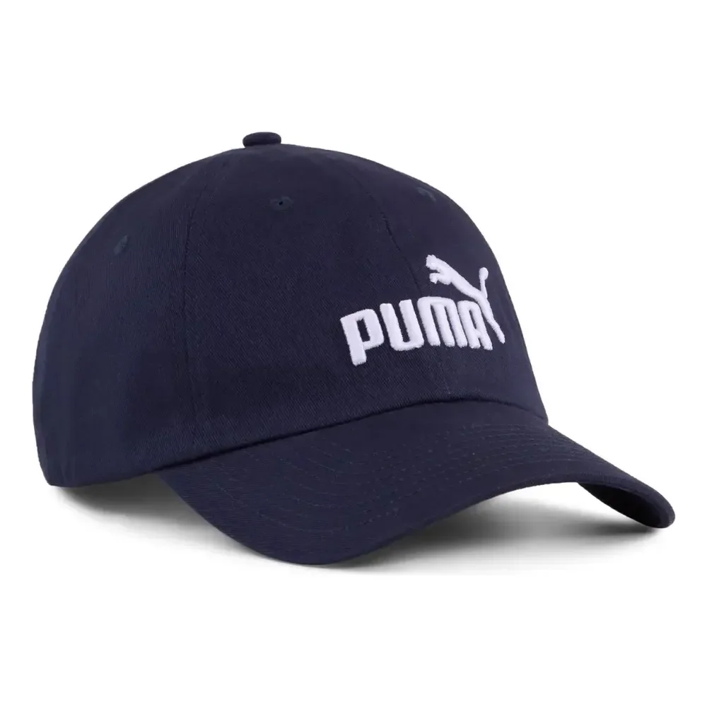 Boné Masculino E Feminino Ess No.1 Logo Baseball Azul Marinho Puma Único Liso