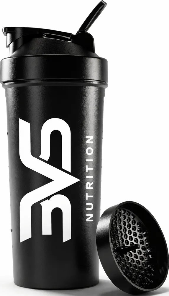 COQUETELEIRA / SHAKER Preta - Academia 600ml - 3VS Nutrition