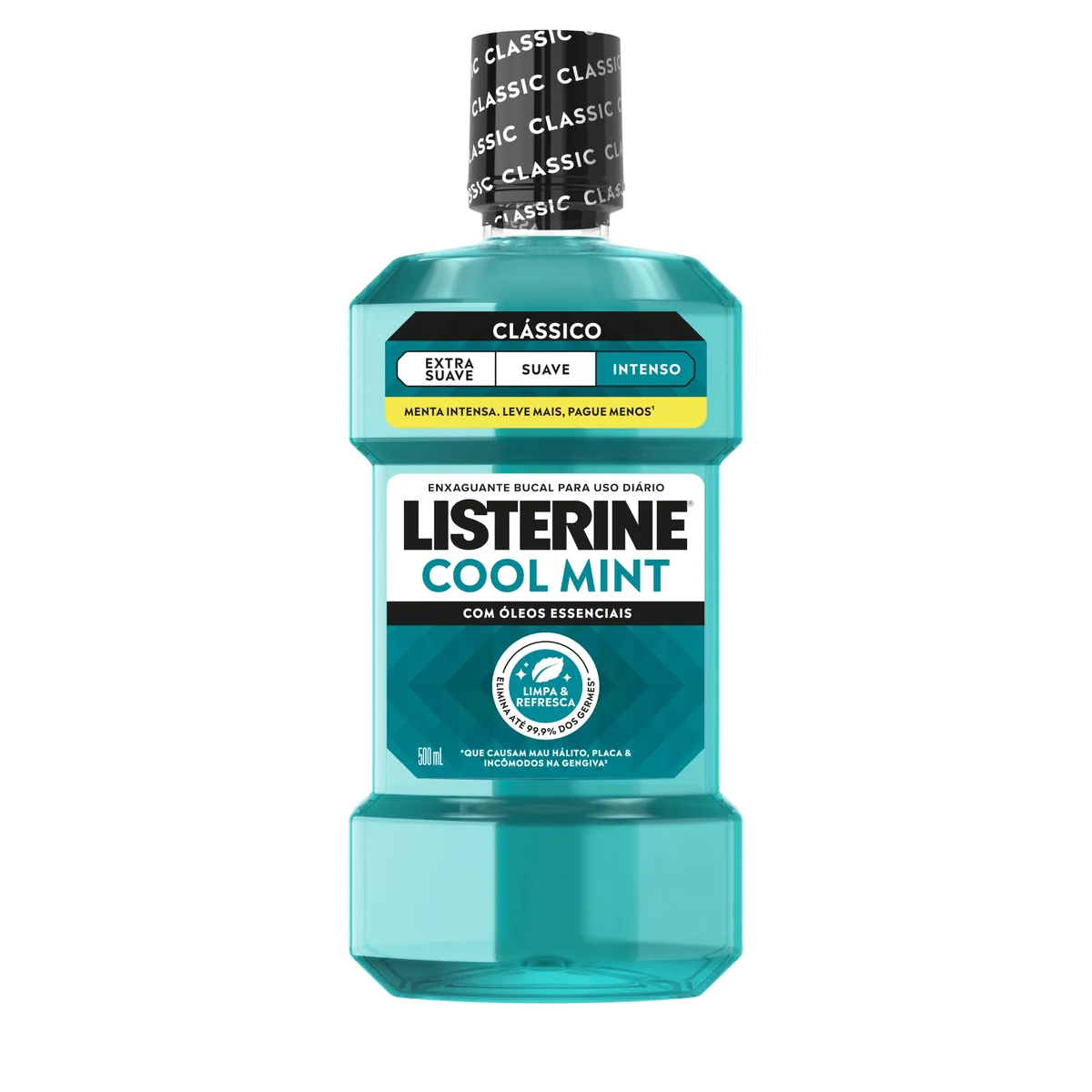 Listerine Enxaguante Bucal Cool Mint, 500ml