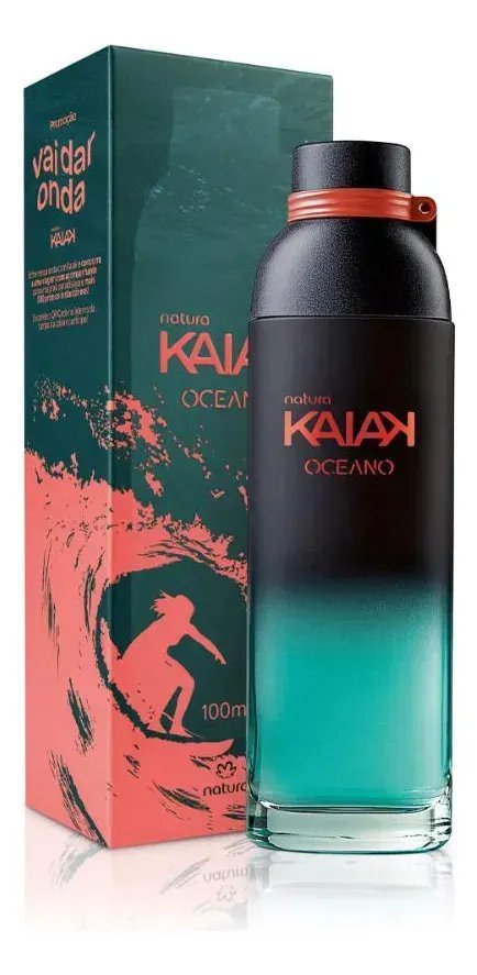 Colônia Kaiak Oceano Feminino Vai Dar Onda 100 Ml