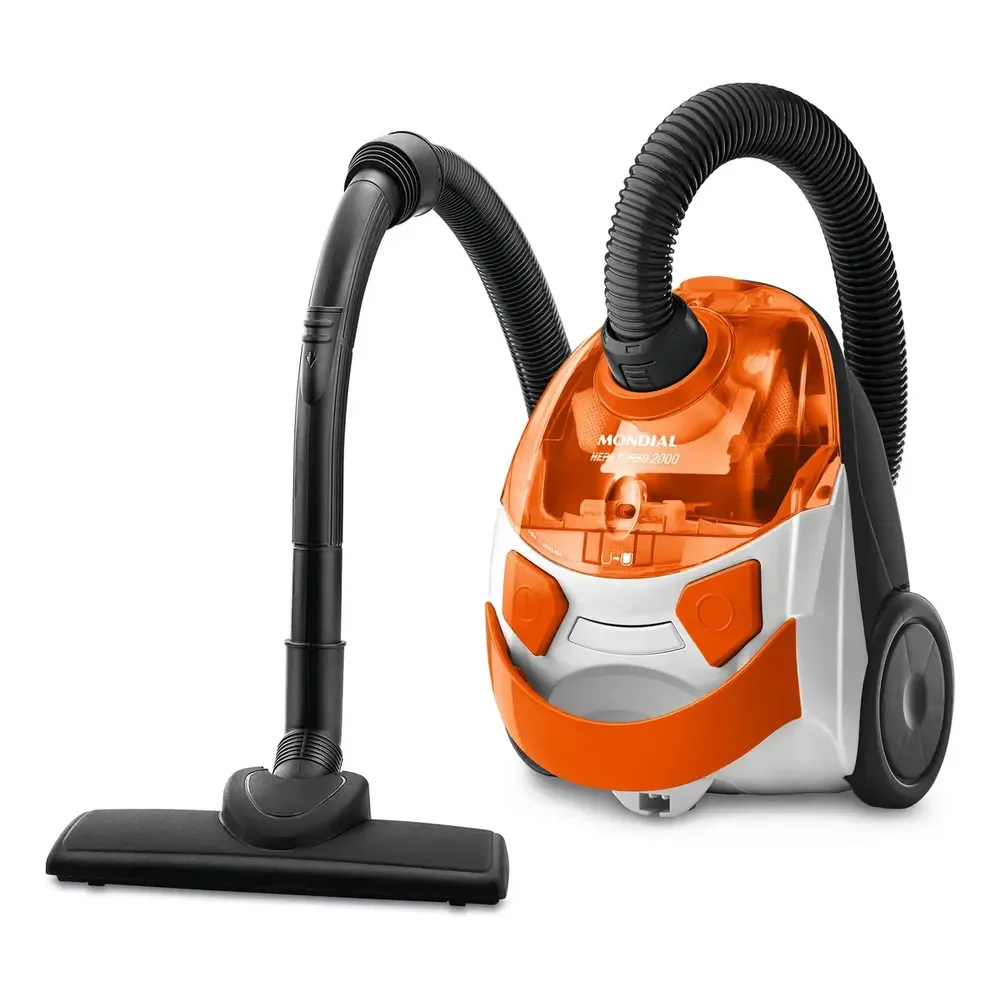 Aspirador de Pó, Mondial, 1500W - AP-15 Cor laranja