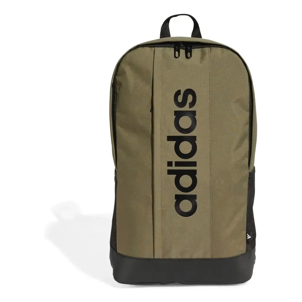 Mochila Linear Olive Strata Black adidas Verde Liso