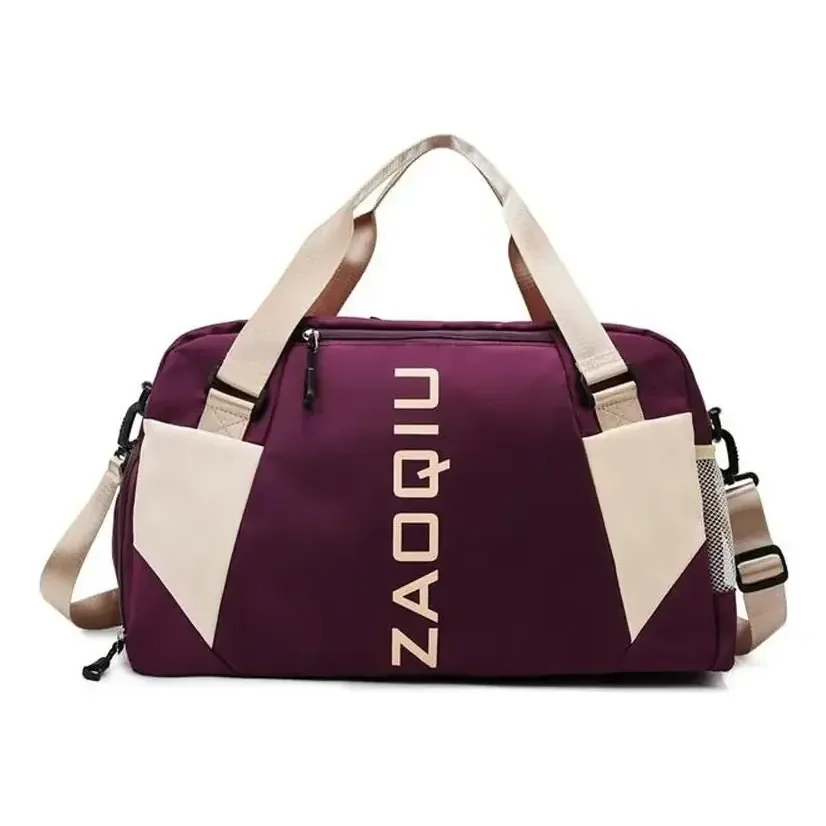Bolsa Mala De Mão 10kg Feminina De Bordo Viagem Grande Cor Vinho Liso