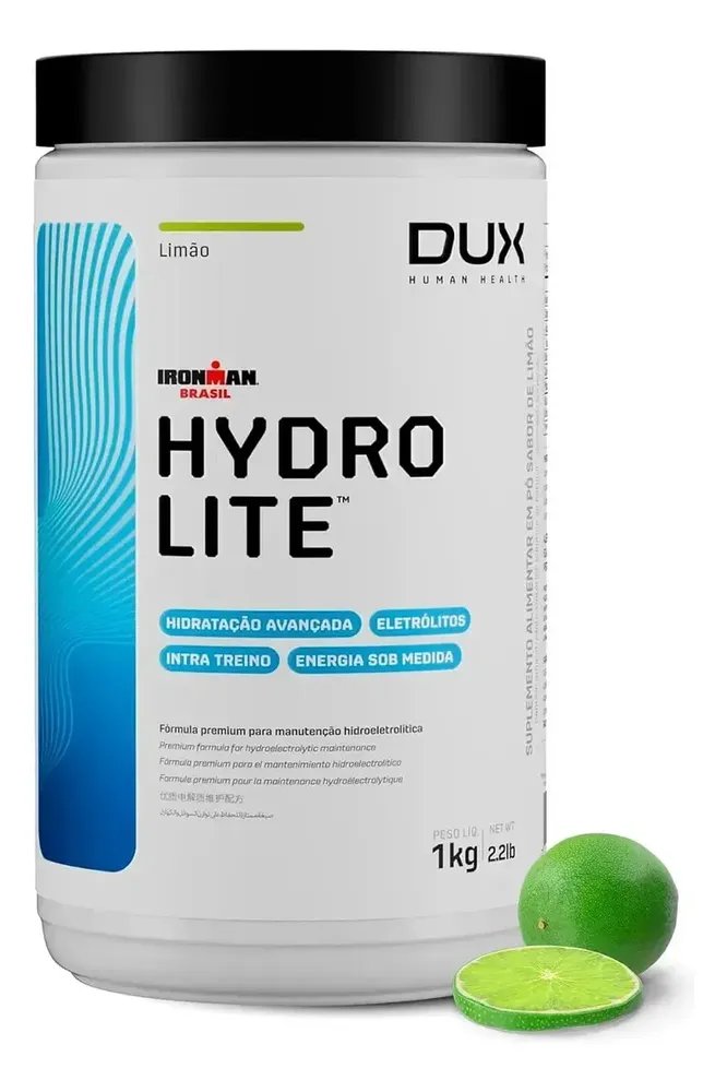 Suplemento Em Pó Dux Nutrition Hydrolite Carboidratos Sabor Limão Em Pote De 1000g Outros