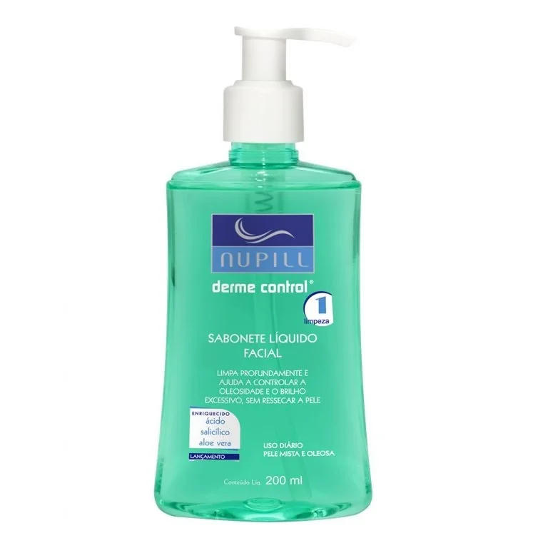 Nupill Sabonete Liquido Derme Control Anti-Acne 200ml