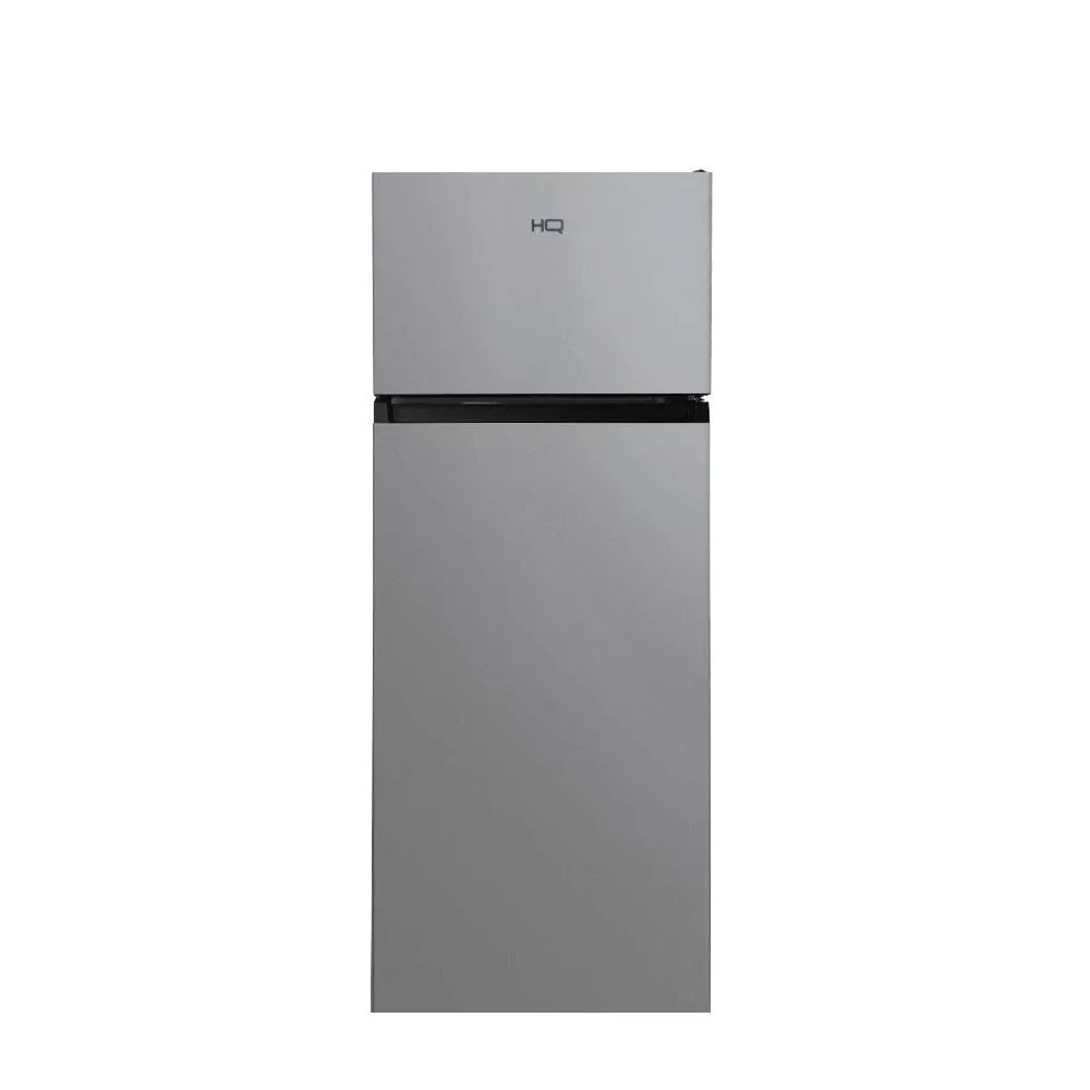 Geladeira Refrigerador HQ 230 Litros Duplex Defrost, Baixo Consumo A+++ Preto/Cinza HQ-230RDFS (220, Volts)
