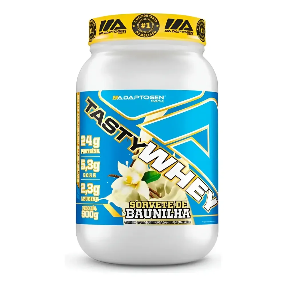 Tasty Whey 3w Gourmet 900g Baunilha