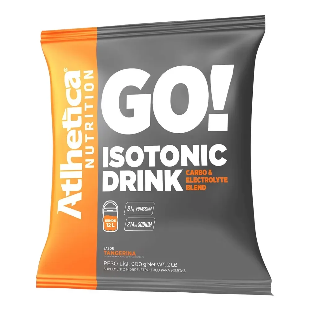 Atlhetica Nutrition Isotonic Drink 900g Sabor Tangerina