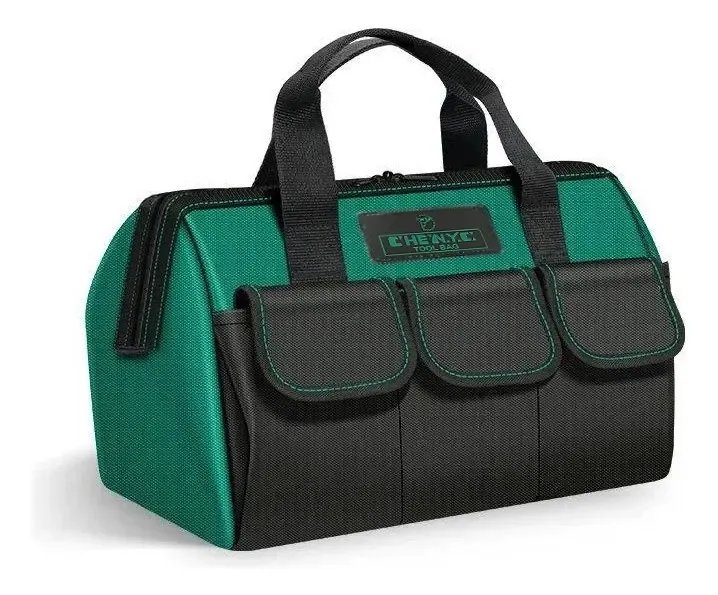 Bolsa De Ferramentas Forte Durável Lona Engrossa 14 Polegada Verde