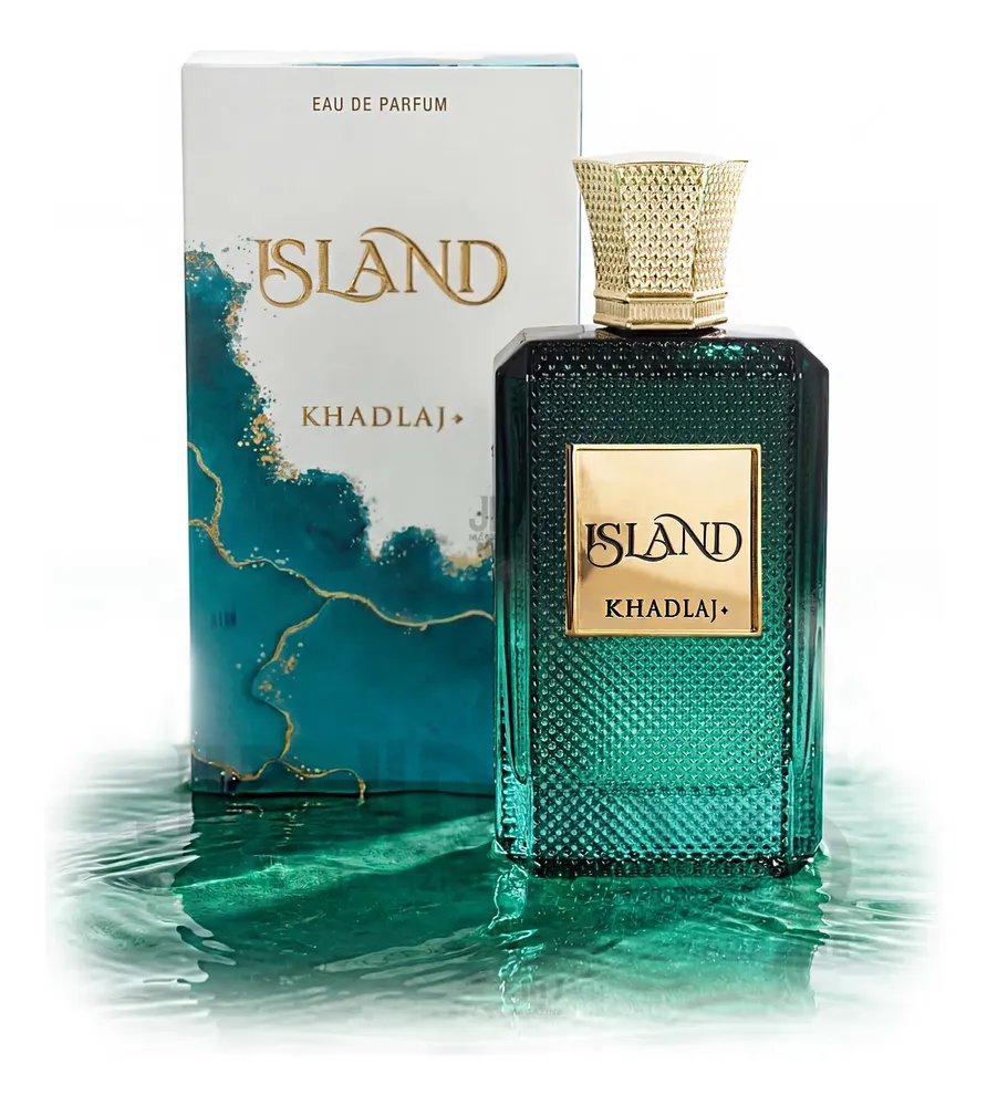 Spray De  Extrato De Perfume Unissex Khadlaj Island 100ml