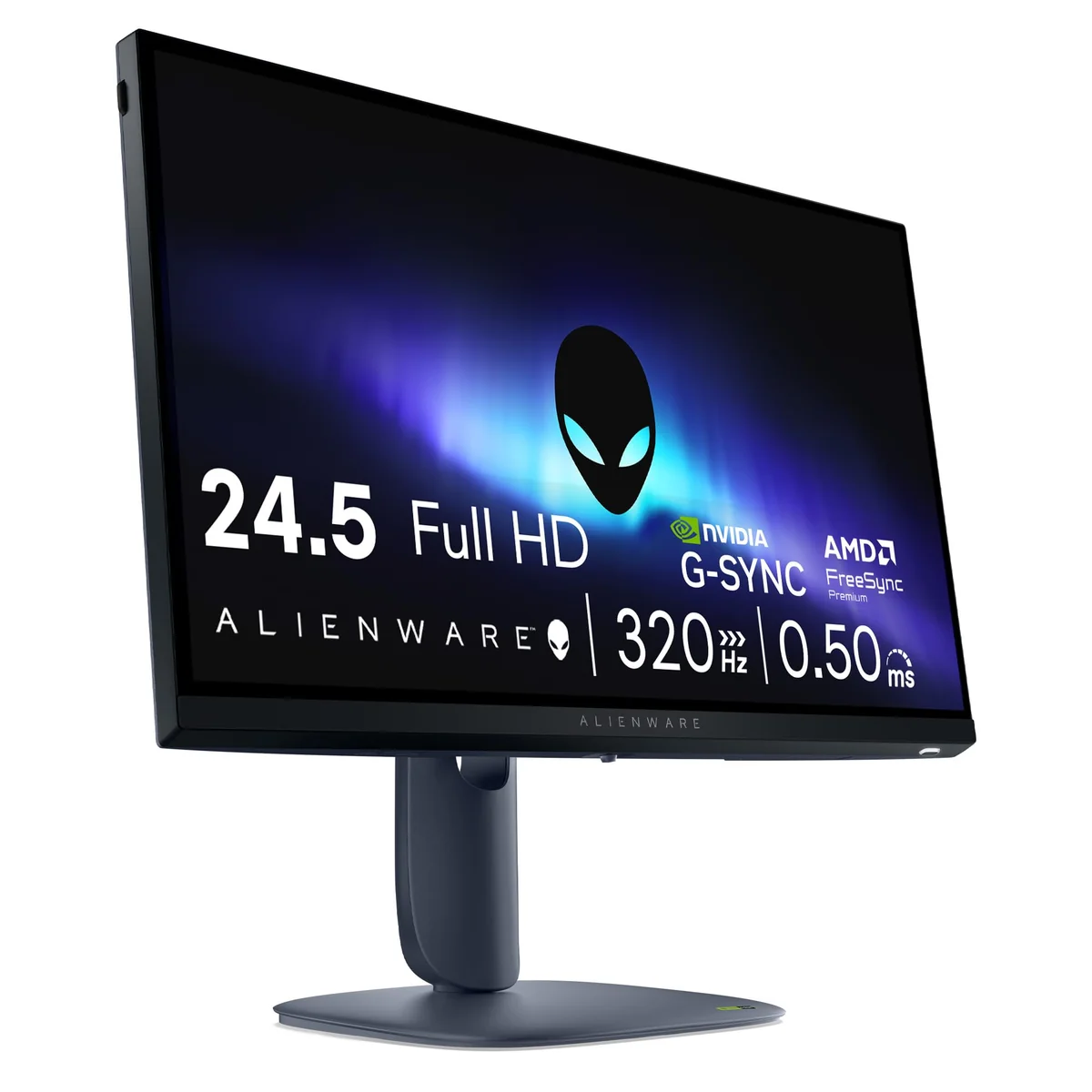 Monitor Gamer Alienware 25" - Full HD (1920 x 1080) - 320 Hz - IPS, Resposta de 0,5 ms, 99% sRGB - AW2525HM