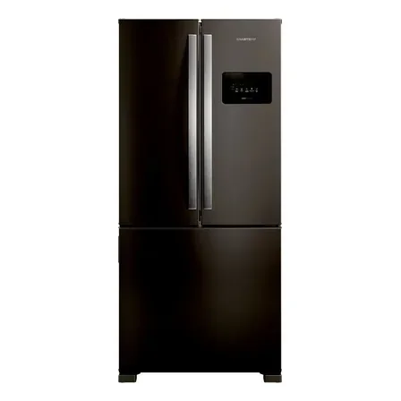 Geladeira Brastemp Frost Free 559 Litros French Door Preta - Bro85me Preto 220v