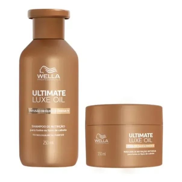 Kit Ultimate Luxe Oil Duo - Shampoo 250ml + Máscara 150ml