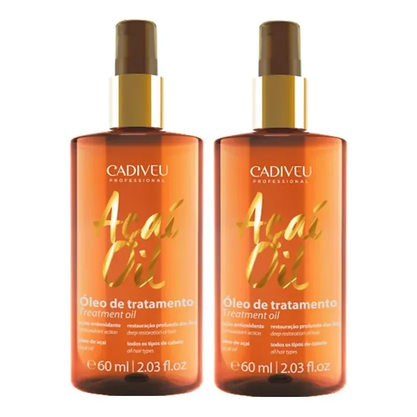 Kit Cadiveu Açaí Oil Óleo Capilar 60ml (2 Unidades)
