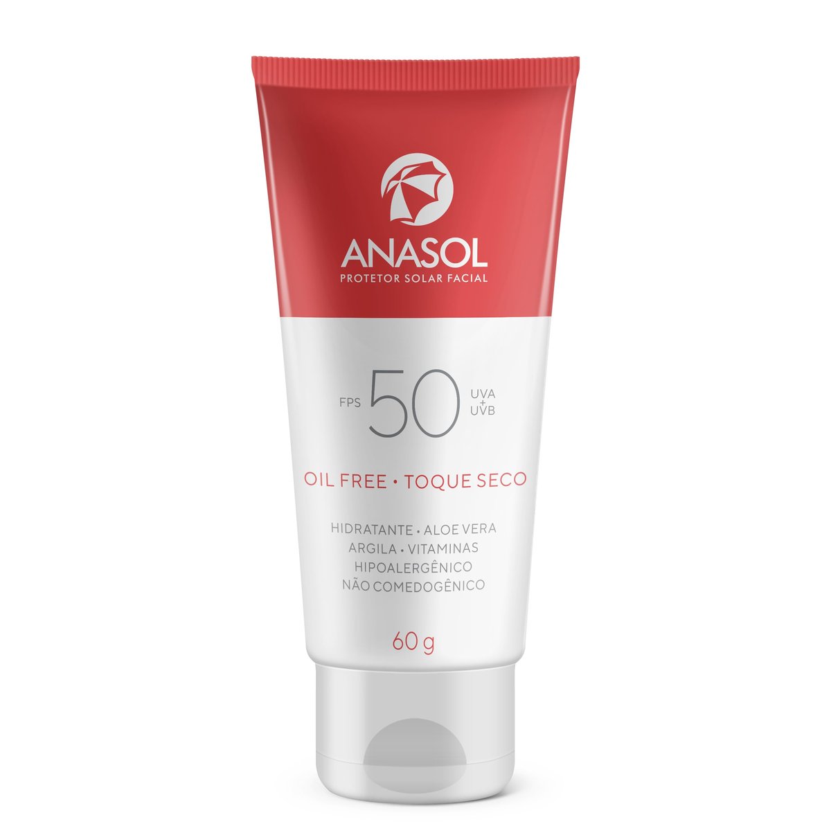 Anasol Protetor Solar Facial FPS 50-60g