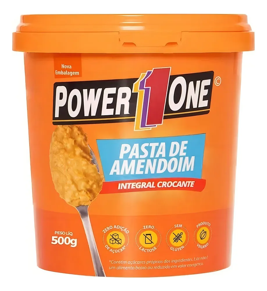Pasta De Amendoim Crocante Integral 500g