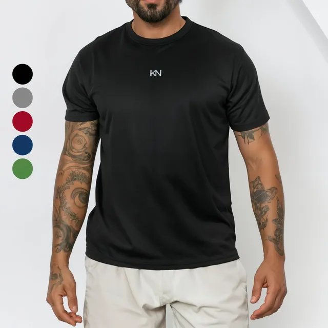 Camiseta Masculina Dry Fit Academia Treino Antiodor Koenig
