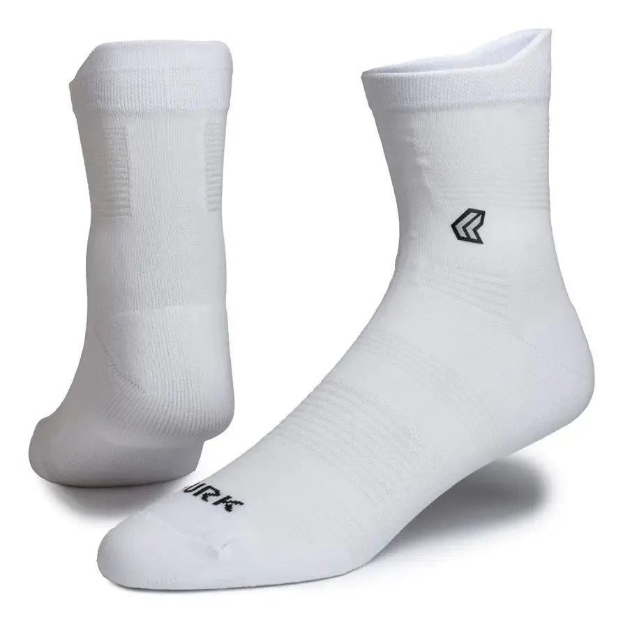 Meia Superfresh Cano Curto Poliamida Corrida Branca Branco Liso Único (36-43)